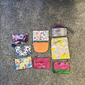 Colorful Accessory Pouch Set Ipsy Bags